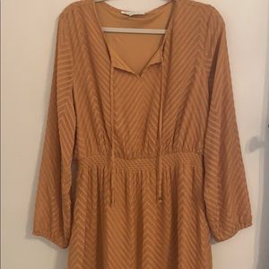 Mustard yellow dress